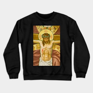 The crucifixion and death of Jesus Crewneck Sweatshirt